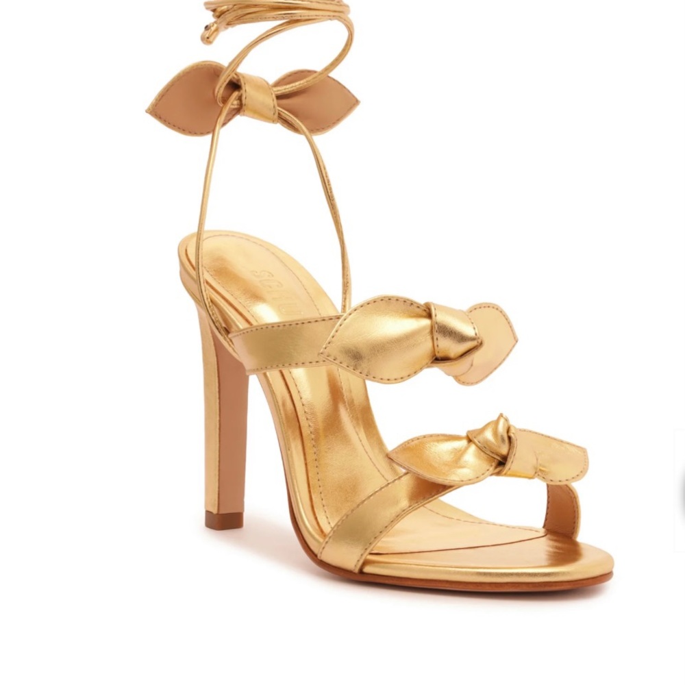Schutz gold heels